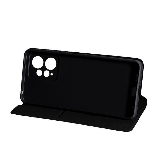 Чохол книжка Fibra case для Xiaomi Redmi Note 12 (4G) / чорний 094434 фото