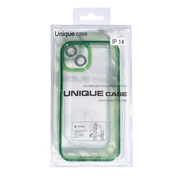 TPU чохол Brilliant на iPhone 14 (на айфон 14) зелений 086641 фото