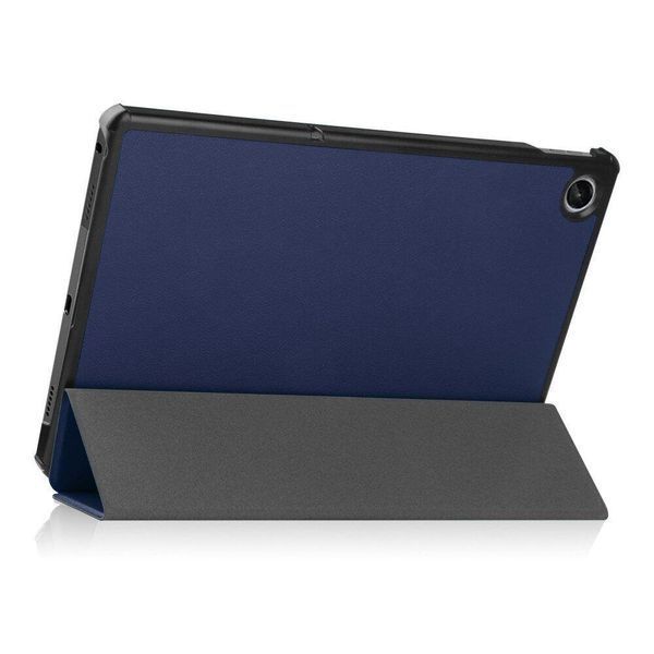 Шкіряний чохол книжка Crazy Horse для Lenovo XiaoXin Pad 2022 синій 095398 фото