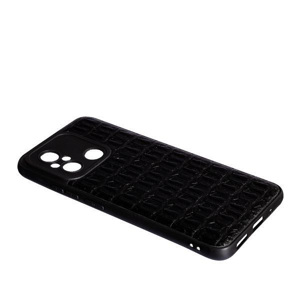 TPU чехол накладка Leather Case для Xiaomi Redmi 12C Кроко 089108 фото