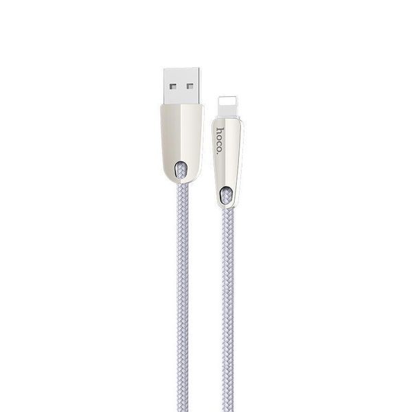 Hoco U35 Space Shuttle Smart Power Off Lightning Cable (2m) (3 цвета) 16667 фото