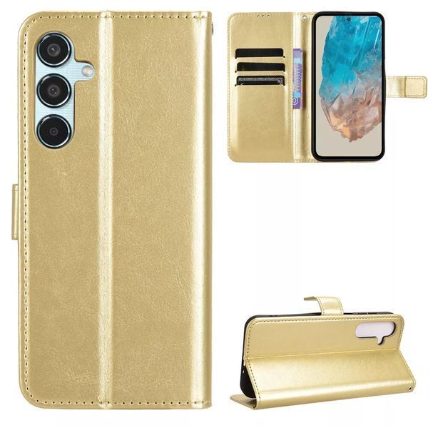 Чохол книжка Book case для Samsung Galaxy M35 / золотистий 097884 фото