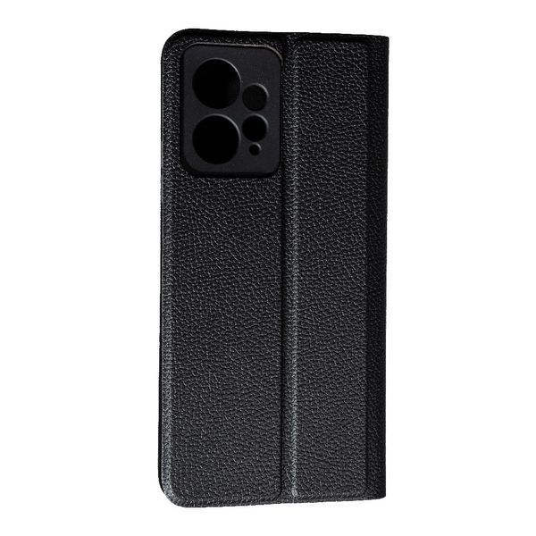 Чохол книжка Fibra case для Xiaomi Redmi Note 12 (4G) / чорний 094434 фото