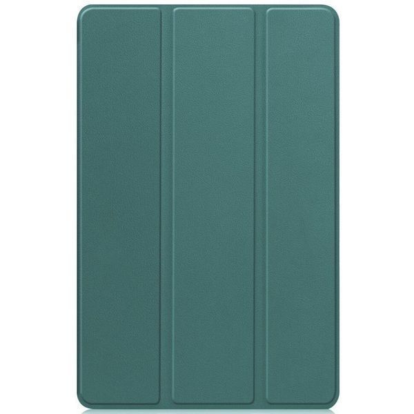 Кожаный чехол книжка Crazy Horse для Lenovo Tab K11 Plus (11.45") / зеленый 097434 фото