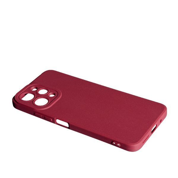 Чохол Smitt на Xiaomi Redmi 12 бордовий 090117 фото
