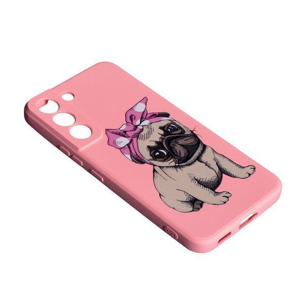 TPU чехол Art для Samsung Galaxy S22 Plus Pink 089009 фото