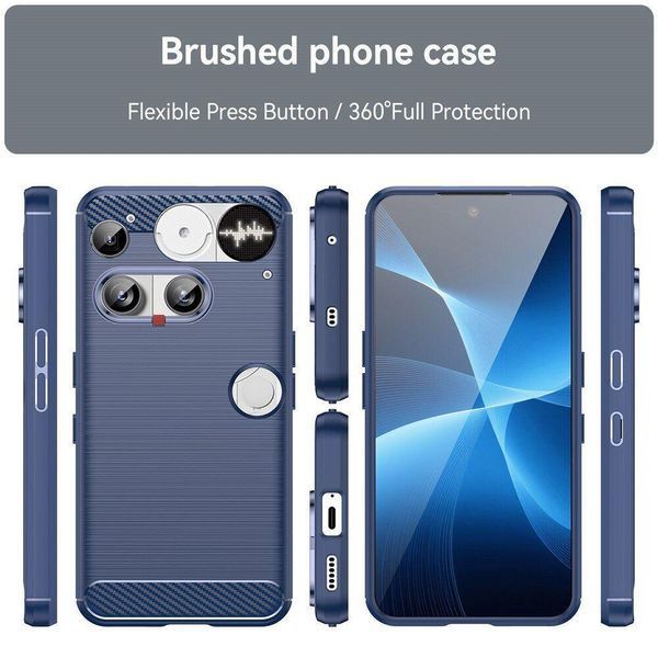 TPU чехол накладка Urban для Nothing Phone 3 / синий 100492 фото