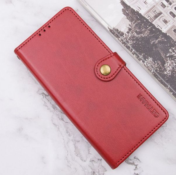 Шкіряний чохол книжка Galant Book для Xiaomi Redmi 14C / червоний 201187 фото