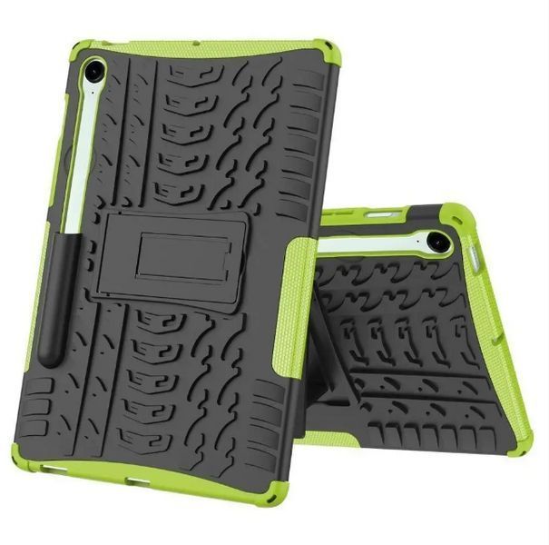 PC + TPU чехол Armor на Samsung Galaxy Tab S9 (11") / зеленый 200221 фото