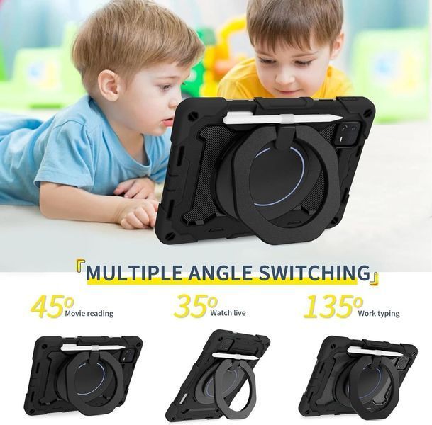 Чехол Rainbow Armor Tablet на планшет Xiaomi Mi Pad 6 (11") / черный 097794 фото