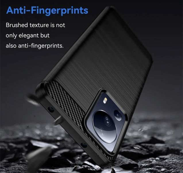 TPU чохол накладка Urban для Xiaomi 13 lite / чорний 087588 фото