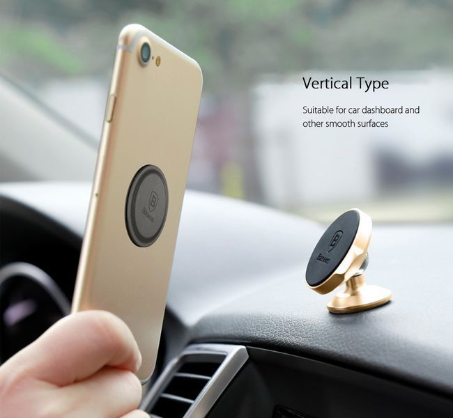Автодержатель BASEUS PREMIUM Magnetic 360 (Paste type) (4 цвета) 15401 фото