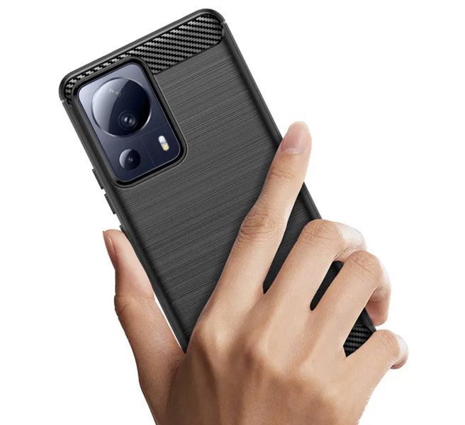 TPU чохол накладка Urban для Xiaomi 13 lite / чорний 087588 фото