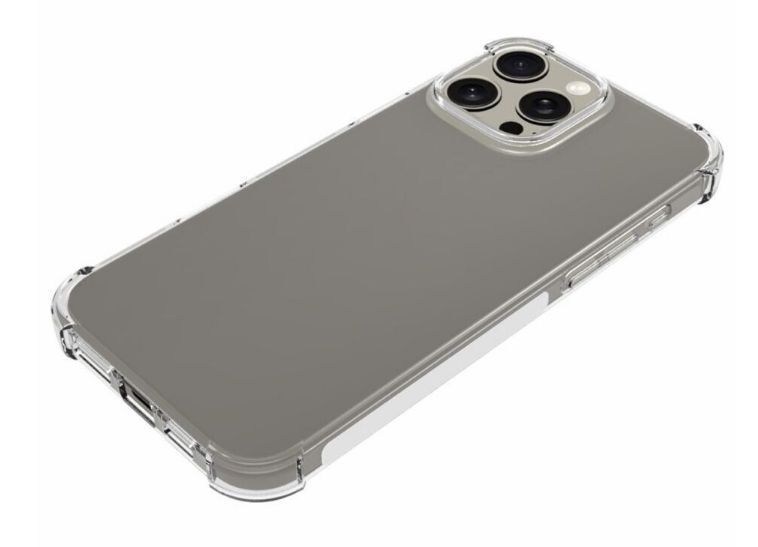 Протиударний силіконовий чохол WXD для iPhone 16 Pro Max / прозорий 200683 фото