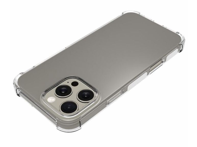 Протиударний силіконовий чохол WXD для iPhone 16 Pro Max / прозорий 200683 фото
