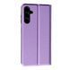 Шкіряний чохол книжка Fibra case на Samsung Galaxy M15 (5G) / фіолетовий 096989 фото 2