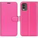 Чехол книжка Lichee для Nokia C32 малиновый 89912 фото 1