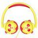 Бездротові навушники Hoco W31 PANDA Cheerful Headphones жовтий 87683 фото 3