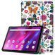 Кожаный чехол книжка Crazy Horse для Lenovo Tab K10 бабочки 095659 фото 1