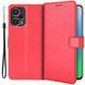 Чохол книжка Book case для Xiaomi Redmi Note 12 Turbo червоний 091262 фото 1