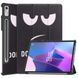 Шкіряний чохол книжка Crazy Horse для Lenovo Tab P11 Pro 2nd Gen dont touch me 093983 фото 1