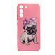 TPU чехол Art для Samsung Galaxy S22 Plus Pink 089009 фото 1
