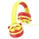 Бездротові навушники Hoco W31 PANDA Cheerful Headphones жовтий 87683 фото 2