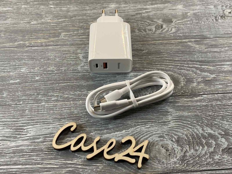СЗУ Baseus Speed PPS + cable (Type-C to Type-C) 30W 1USB 81921 фото