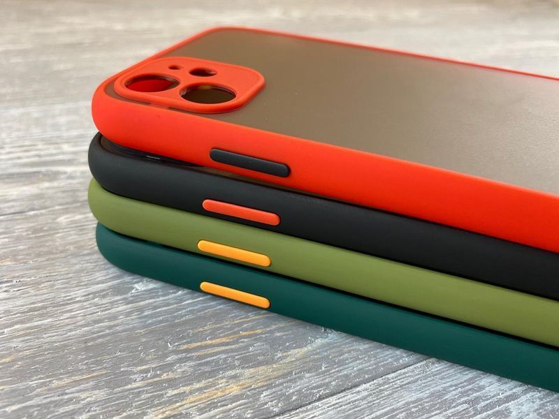 TPU чехол Matte Color Case (TPU) на iPhone 11 082166 фото