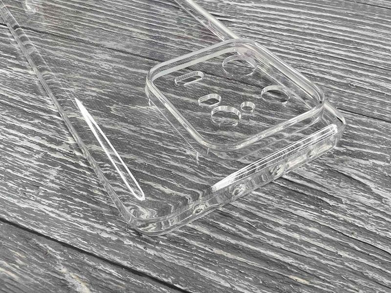Ультратонкий 0,3 мм чохол для Xiaomi 13 Pro (на сяомі 13 про) прозорий 087638 фото