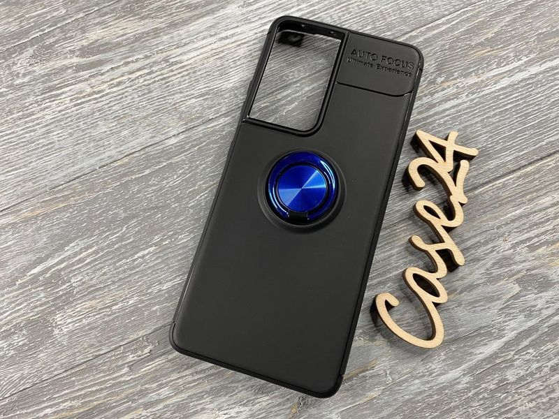 PC + TPU чехол Deen Color Ring для Samsung Galaxy S21 Ultra (5 цветов) 082853 фото