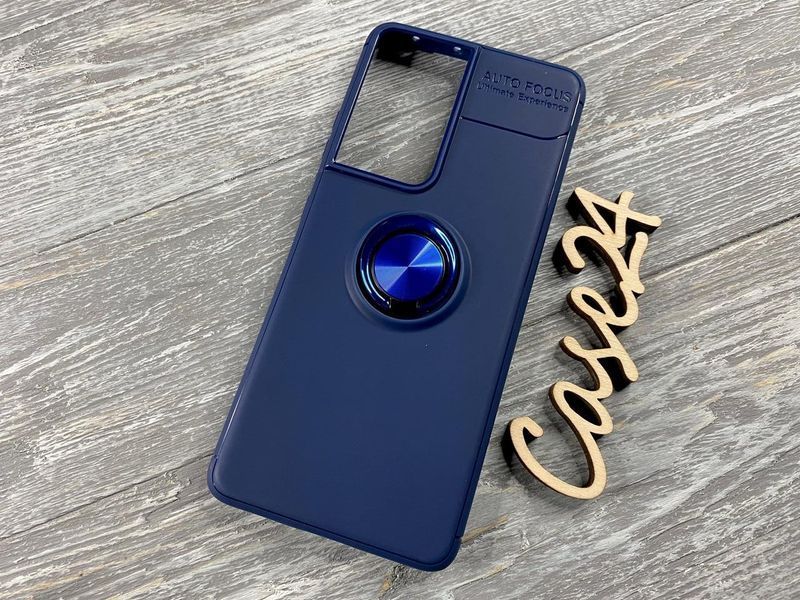 PC + TPU чехол Deen Color Ring для Samsung Galaxy S21 Ultra (5 цветов) 082853 фото