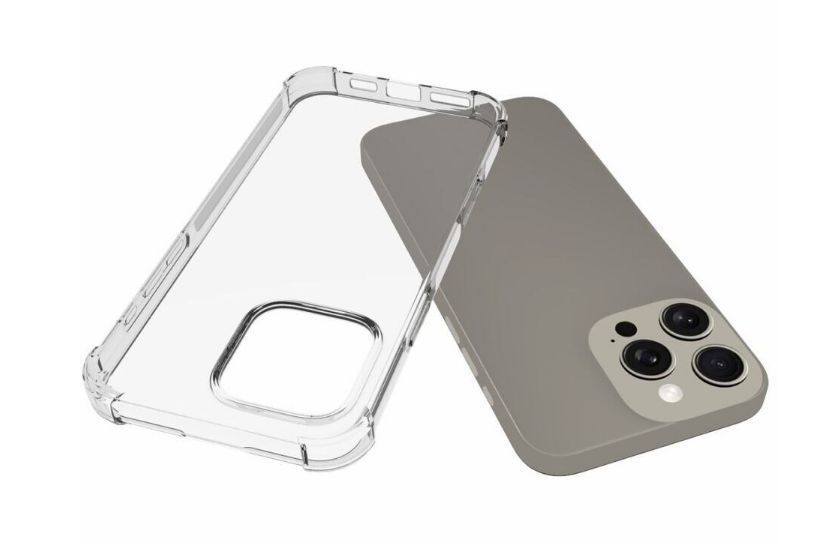 Протиударний силіконовий чохол WXD для iPhone 16 Pro Max / прозорий 200683 фото