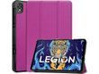 Кожаный чехол книжка Crazy Horse для Lenovo Legion Y700 (8.8") 2022 / фиолетовый