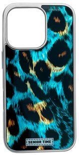 TPU чехол Leopard Case для iPhone 16 Pro Max / green 202104 фото