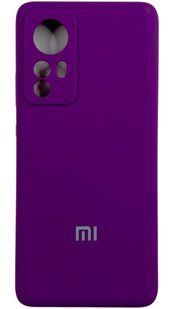Чохол Soft touch для Xiaomi 12 / баклажановий 095368 фото