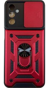 PC + TPU чохол Camshield armor для Samsung Galaxy M23 5G (на самсунг м23) червоний 086727 фото
