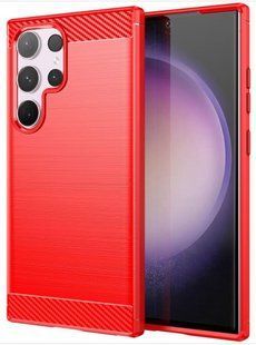 TPU чехол накладка Urban для Samsung Galaxy S24 Ultra / красный 202874 фото