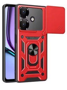 PC + TPU чохол Camshield Armor для Realme Note 60 (RMX3933) / червоний 203005 фото