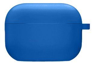 Силиконовый чехол с карабином для AirPods 4 / синий 201820 фото