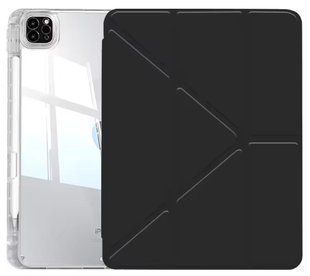 Чехол книжка Transparent Origami на Apple iPad Air 4 (10.9") (2020-22) / черный 098776 фото