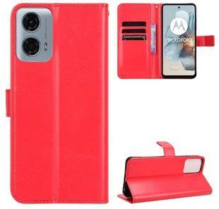 Чехол книжка Book case для Motorola G24 / красный 097906 фото