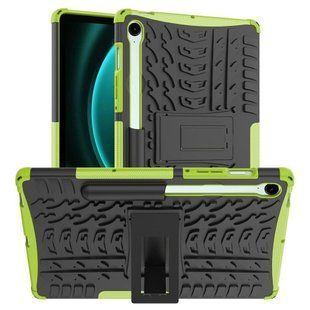 PC + TPU чехол Armor на Samsung Galaxy Tab S7 / Tab S8 (11") / зеленый 100543 фото