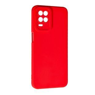 TPU чохол Smitt накладка бампер для Realme V13 (на реалі в13) червоний 87072 фото