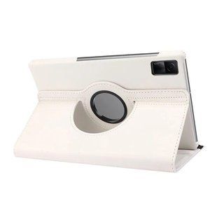 Кожаный чехол книжка 360 на Xiaomi Redmi Pad SE (11") / белый 093017 фото