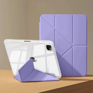 Чехол книжка Transparent Origami на Apple iPad Pro 11 2022 (11") / фіалковий 101149 фото