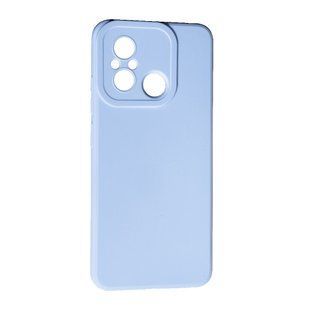 TPU чехол Case Smitt накладка бампер для Xiaomi Redmi 12C голубой 087977 фото
