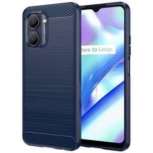 TPU чехол накладка Urban для Realme C33 / синий 088385 фото