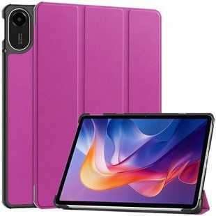 Чехол книжка Crazy Horse на Xiaomi Redmi Pad 2 (11") / фиолетовый 100005 фото