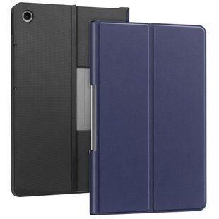 Кожаный чехол книжка Crazy Horse на планшет Lenovo Tab Plus (11.5") / синий 098900 фото